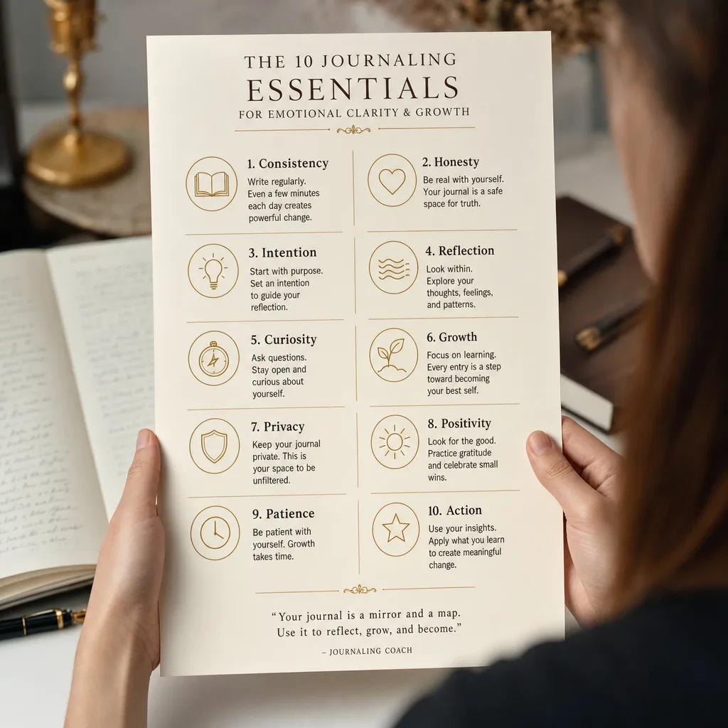Journaling Coach reference guides