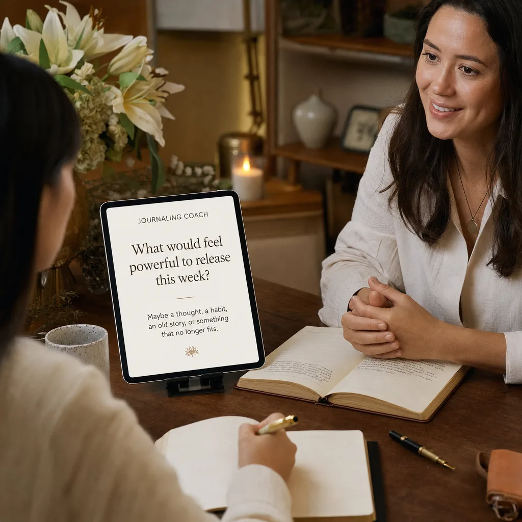 Practise a reading on a real person